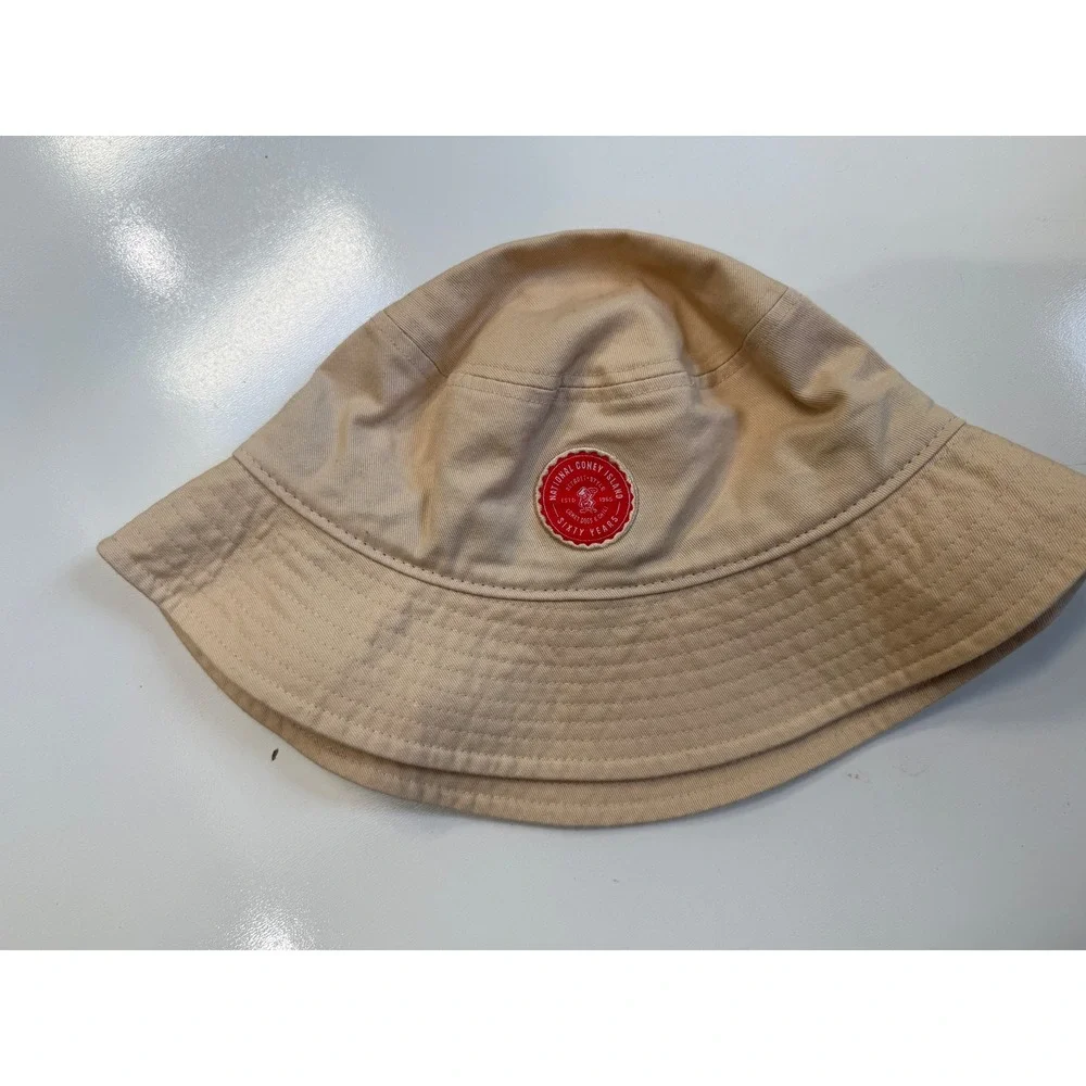 Melon Wear Detroit Tigers National Coney Island Tan Bucket Hat Khaki Cotton